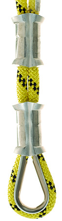 KT36028 PMI Swaged Termination YellowBlack Rope